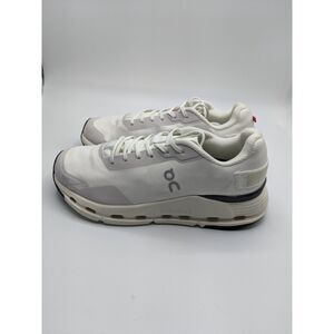 On Women's Cloudnova Form Sneakers, White, 5 Medium US
